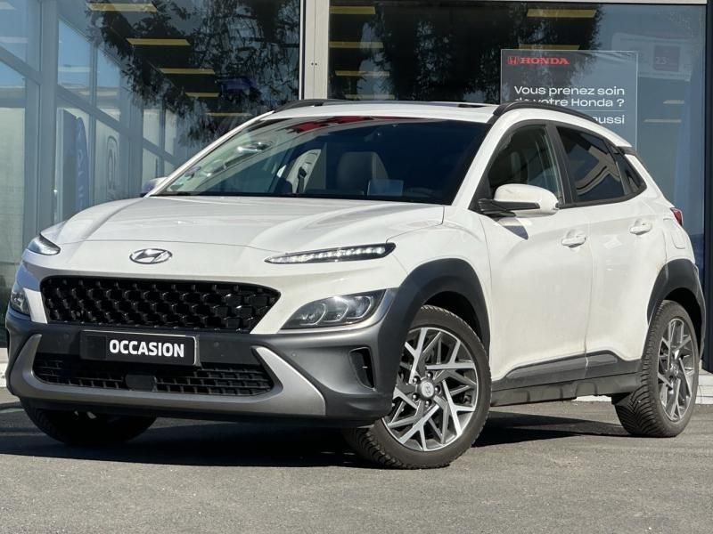 Théobald Occasion Hyundai Kona SUV Hybride Blanc